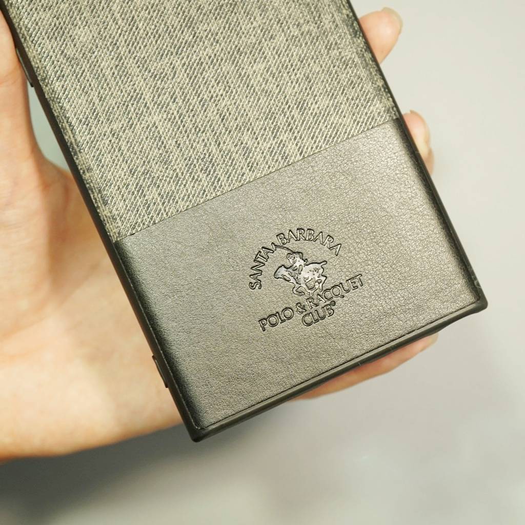 Ốp lưng chống sốc vải da cho Samsung Galaxy Note 20 Ultra hiệu Polo Virtuoso Santa Barbara