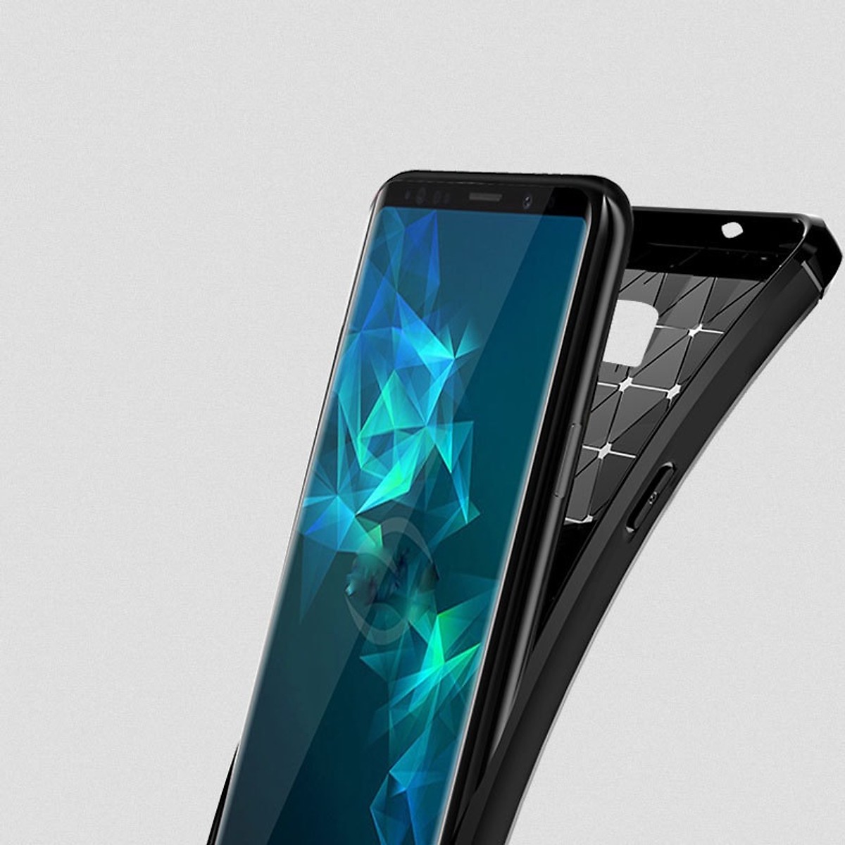Ốp lưng chống sốc vân kim loại cho Samsung Galaxy Note 9 hiệu Likgus