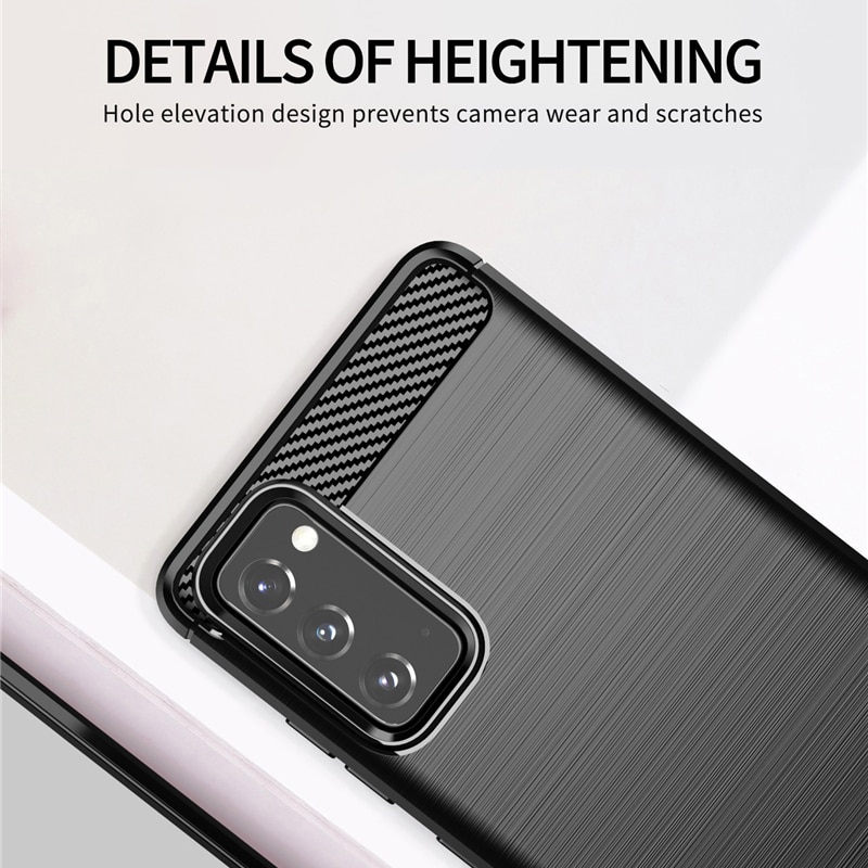 Ốp lưng chống sốc vân kim loại cho Samsung Galaxy Note 20 hiệu Likgus