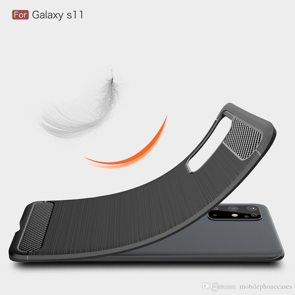 Ốp lưng chống sốc vân kim loại cho Samsung Galaxy S20 Plus - S20 Ultra hiệu Likgus