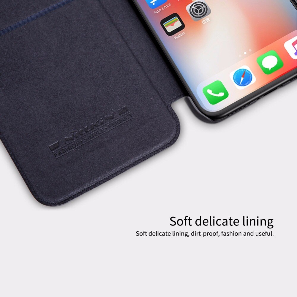 Nillkin Qin Series Leather case for Apple iPhone X- XS - XS MAX