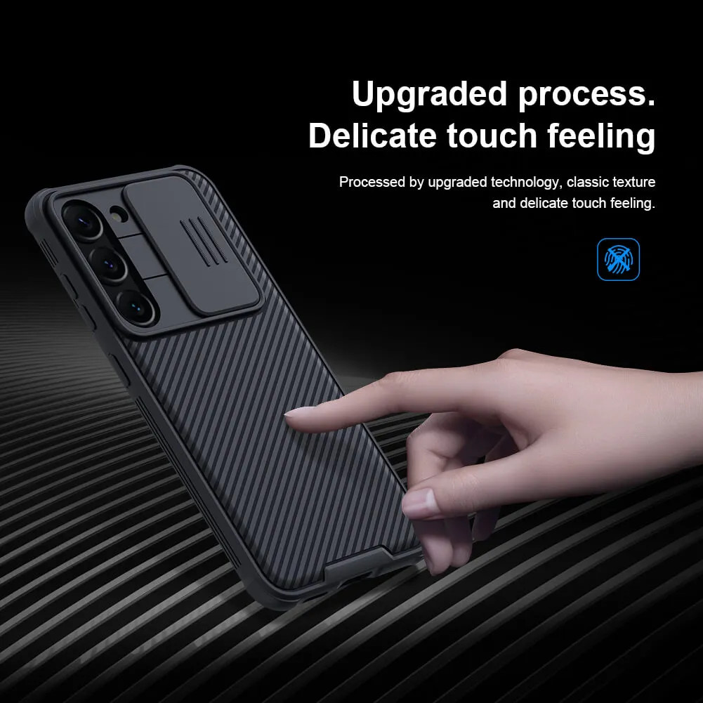 Ốp lưng chống sốc cho Samsung Galaxy S23 bảo vệ Camera hiệu Nillkin Camshield Pro
