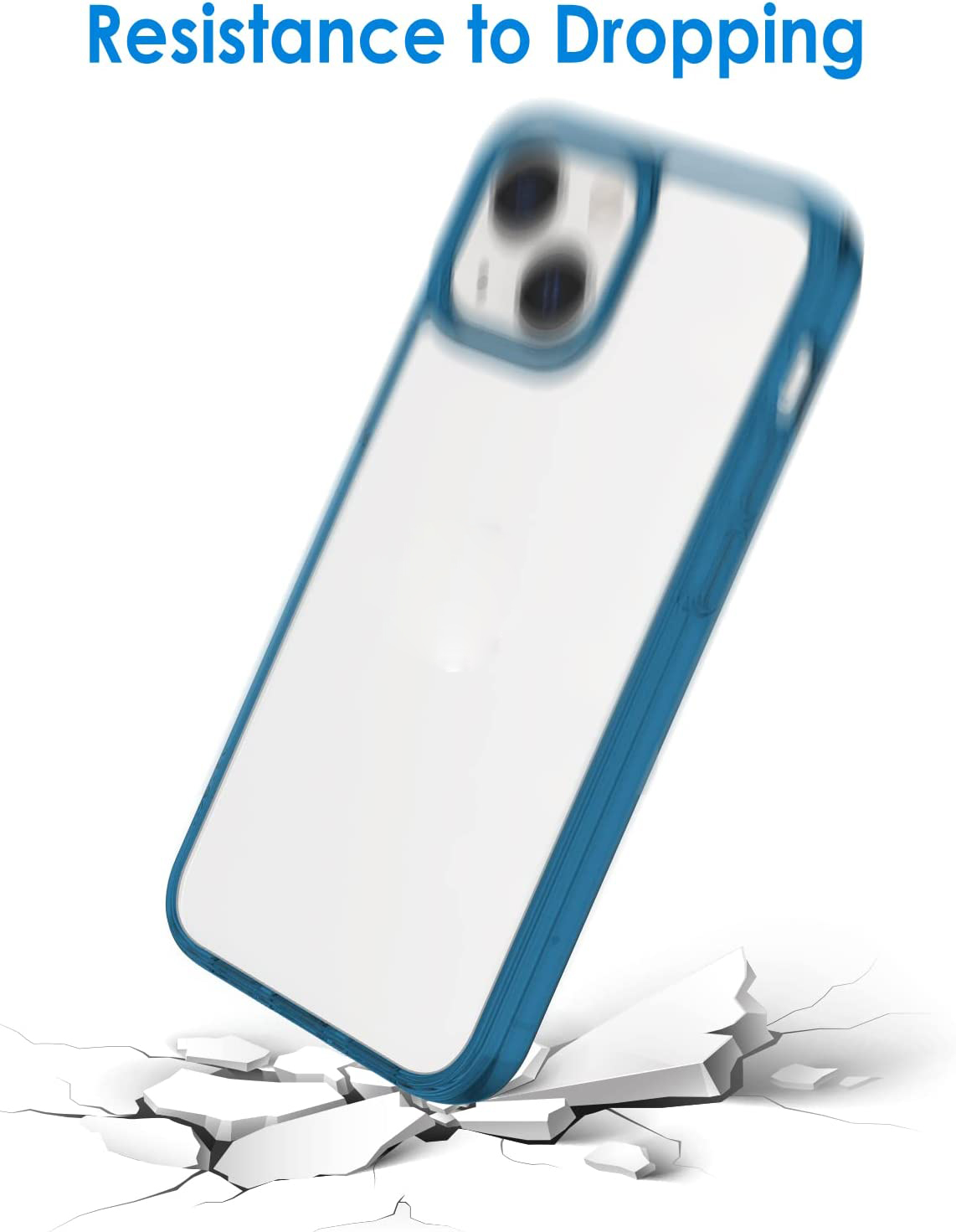 Ốp lưng trong suốt viền màu cho iPhone 14 Plus (6.7 inch) hiệu Likgus