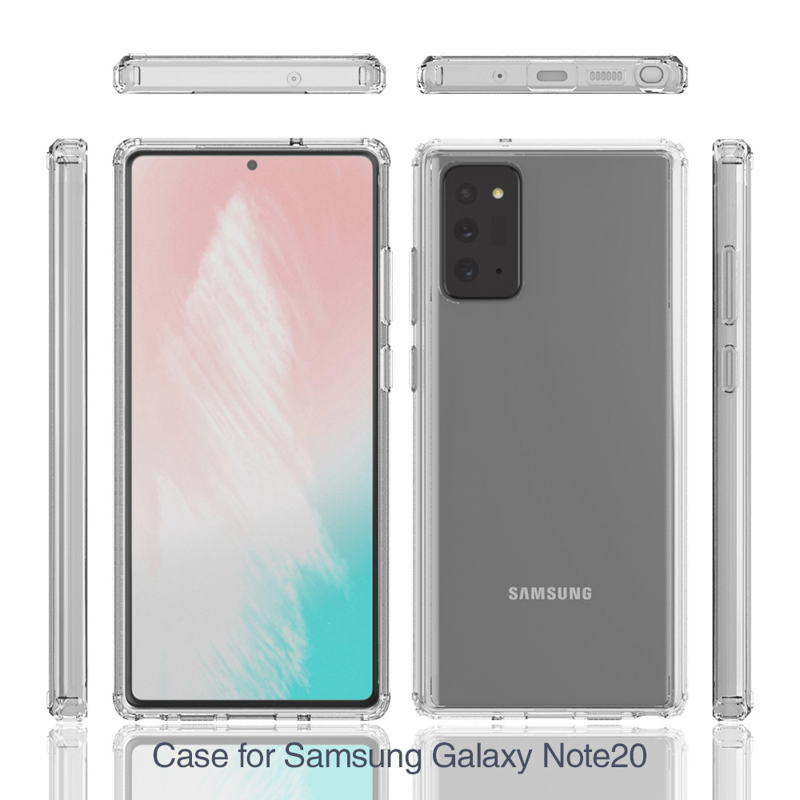 Ốp lưng chống sốc trong suốt cho Samsung Galaxy Note 20 - Note 20 Ultra hiệu Likgus Crashproof giúp chống chịu mọi va đập