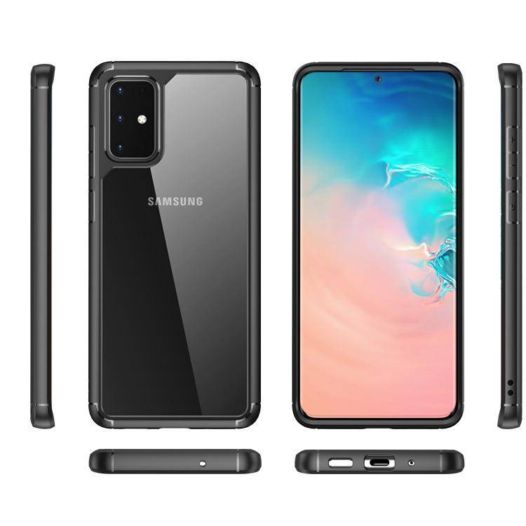 Ốp Lưng Chống Sốc viền màu siêu mỏng Cho Samsung Galaxy S20 Ultra hiệu Likgus (Khung viền bảo vệ camera, mỏng 0.2mm)