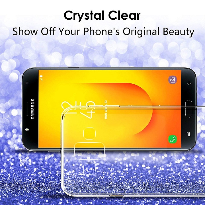 Ốp lưng dẻo silicon trong suốt cho Samsung Galaxy J7 Prime hiệu Ultra Thin