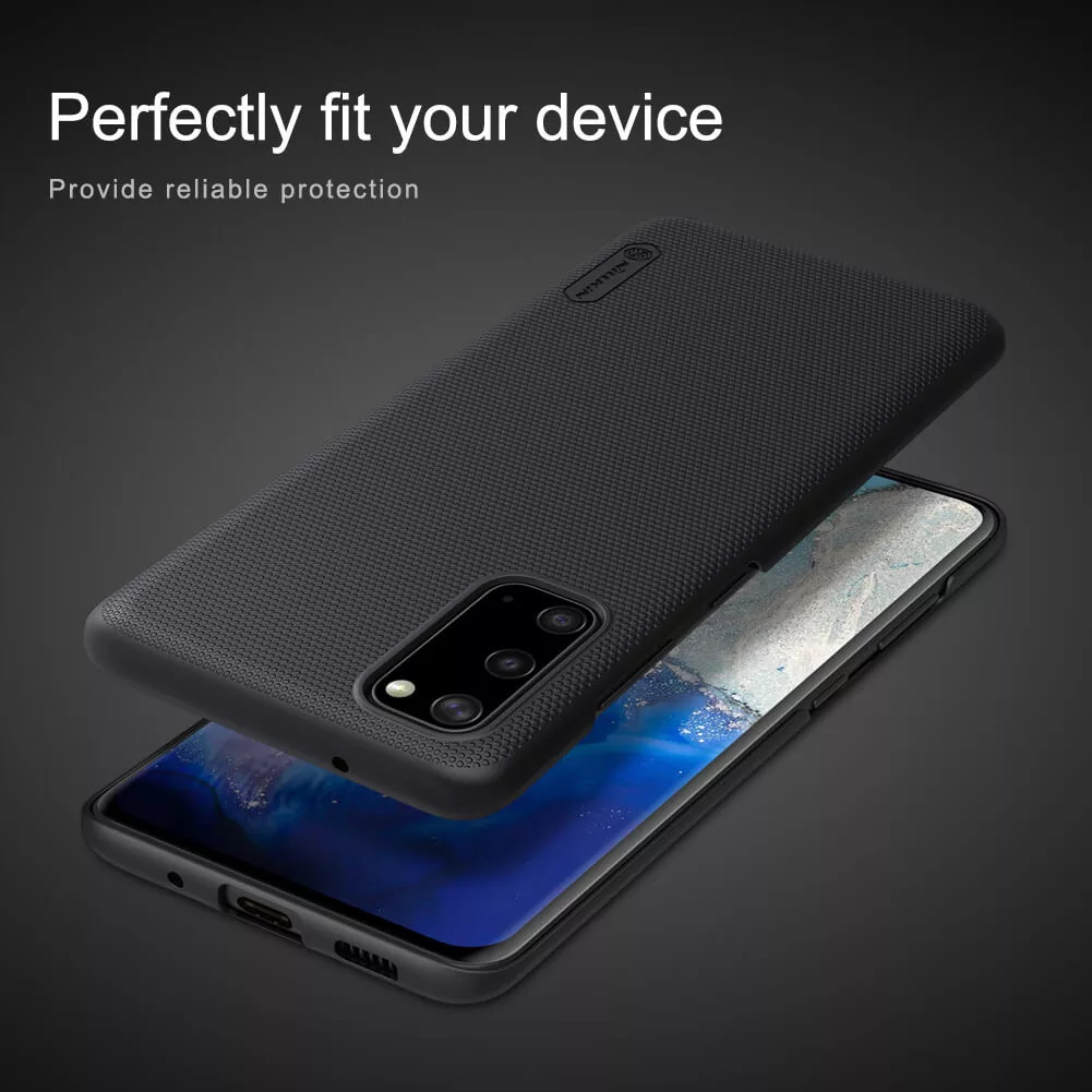 Ốp lưng sần Samsung Galaxy S20 hiệu Nillkin chống sốc chống va đập