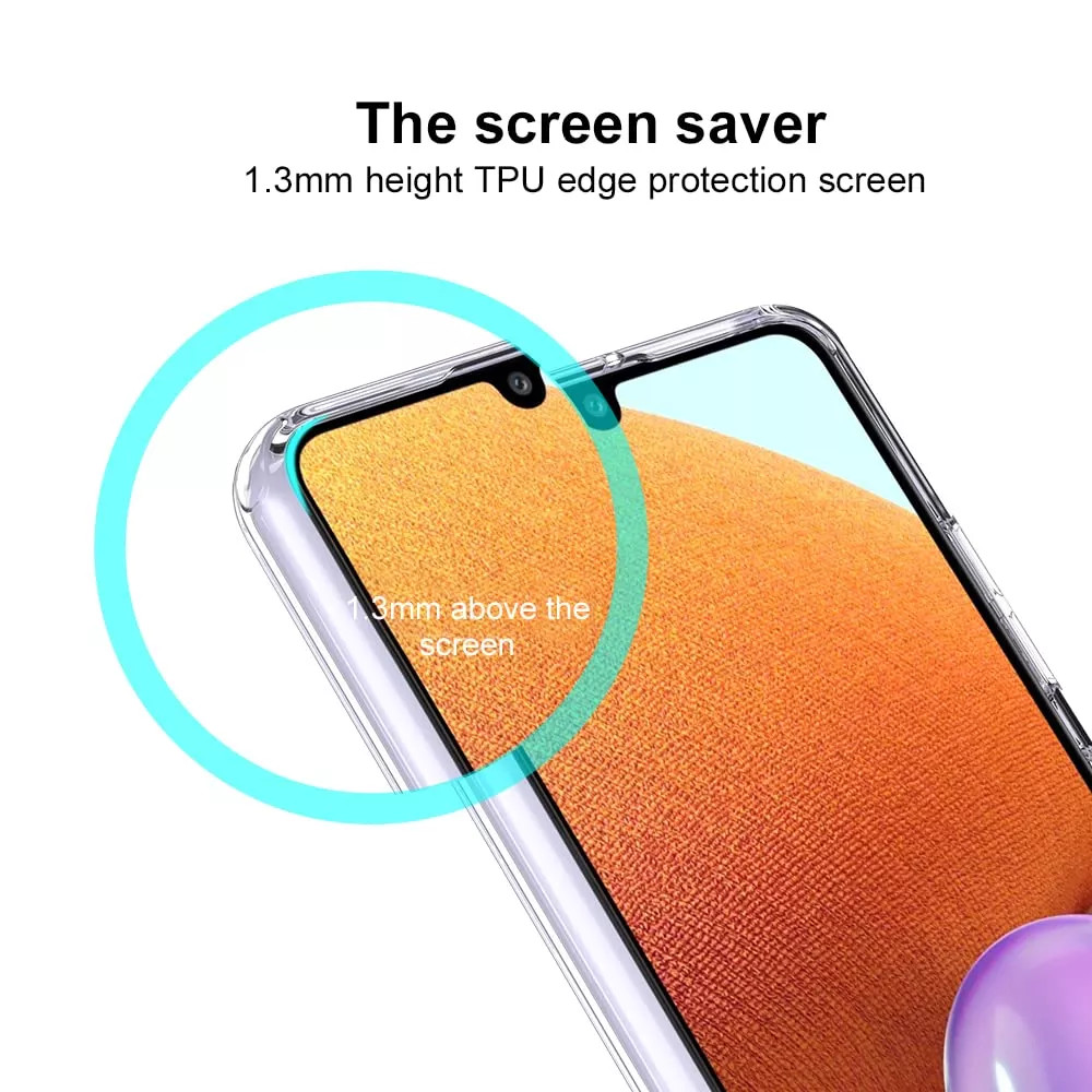 Ốp lưng silicon dẻo trong suốt mỏng 0.6mm cho Samsung Galaxy A23 / A23 5G hiệu Ultra Thin