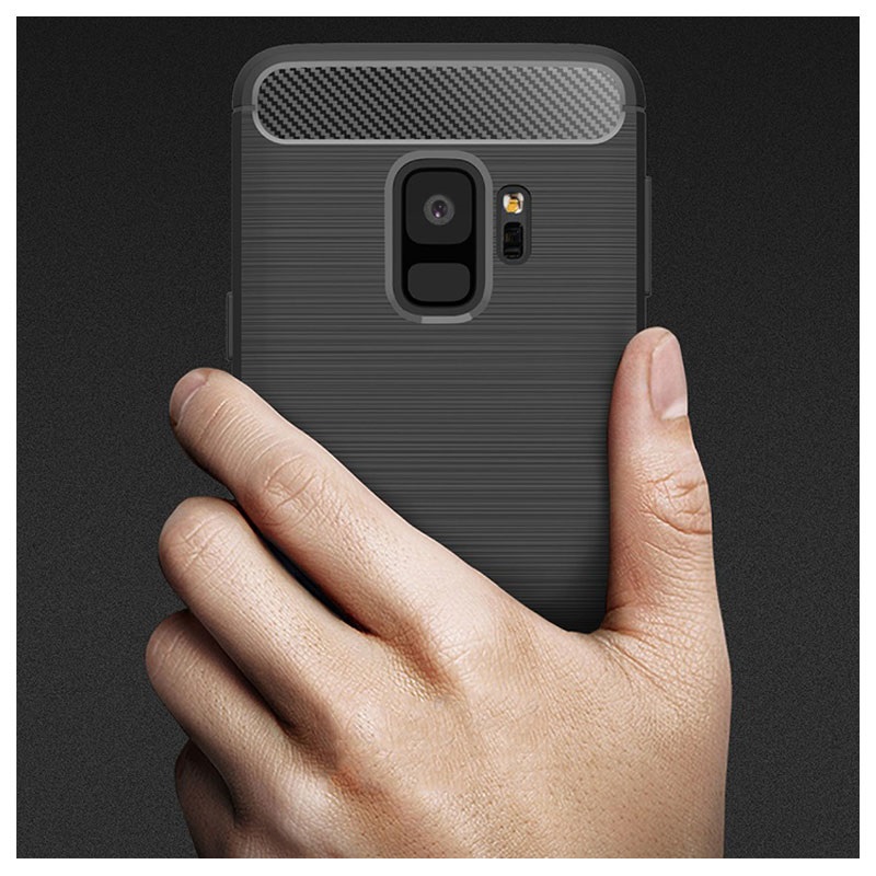 Ốp lưng chống sốc vân kim loại cho Samsung Galaxy S9 Plus hiệu Likgus