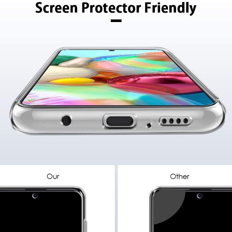 Ốp lưng dẻo silicon trong suốt cho Samsung Galaxy A51 - A71 hiệu Ultra Thin