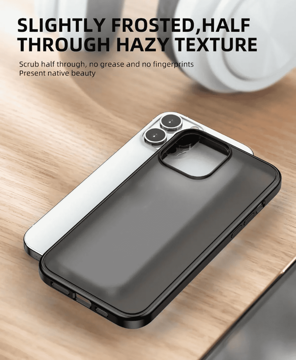 Ốp lưng chống sốc viền silicon cho iPhone 14 Pro Max (6.7 inch) hiệu X-Level Frosted Sand Case
