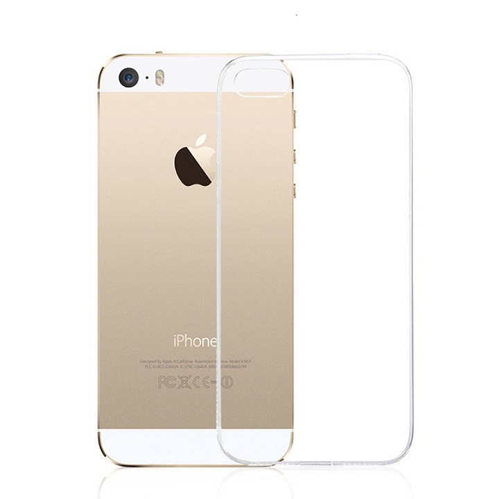 Ốp lưng dẻo silicon trong suốt cho iPhone 5 / 5s / SE hiệu Ultra Thin