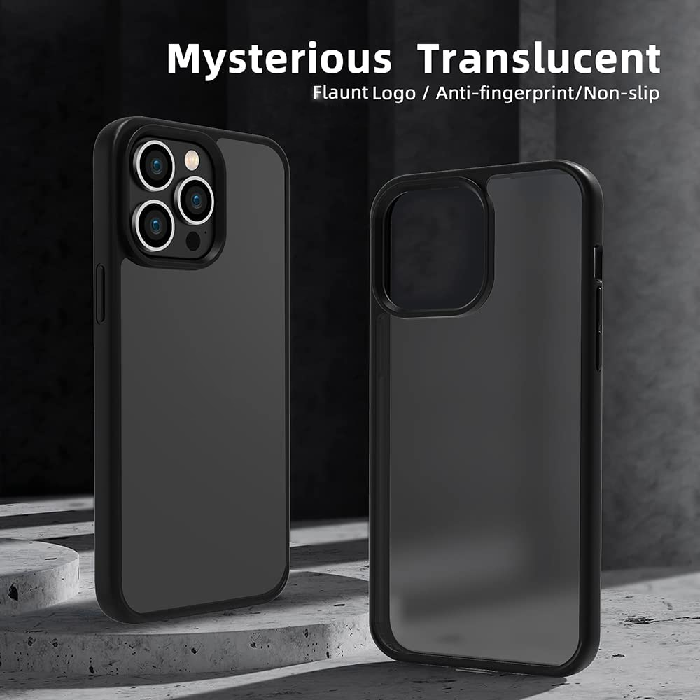 Ốp lưng chống sốc viền silicon cho iPhone 14 Pro Max (6.7 inch) hiệu X-Level Frosted Sand Case