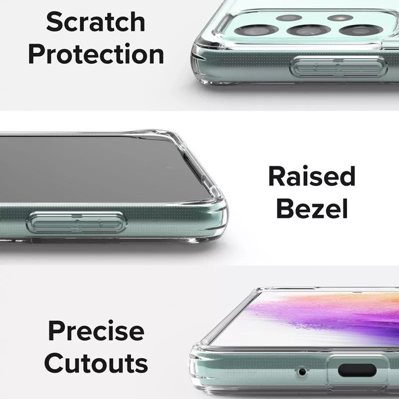 Ốp lưng silicon dẻo trong suốt mỏng 0.6mm cho Samsung Galaxy A23 / A23 5G hiệu Ultra Thin