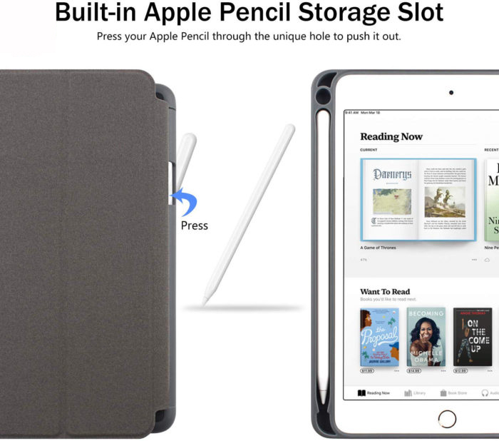 Case Bao da chống sốc mặt lưng canvas cho iPad Pro 11 2022 Chip M2 / 2021 Chip M1 / 2020 hiệu Mutural Yashi Series