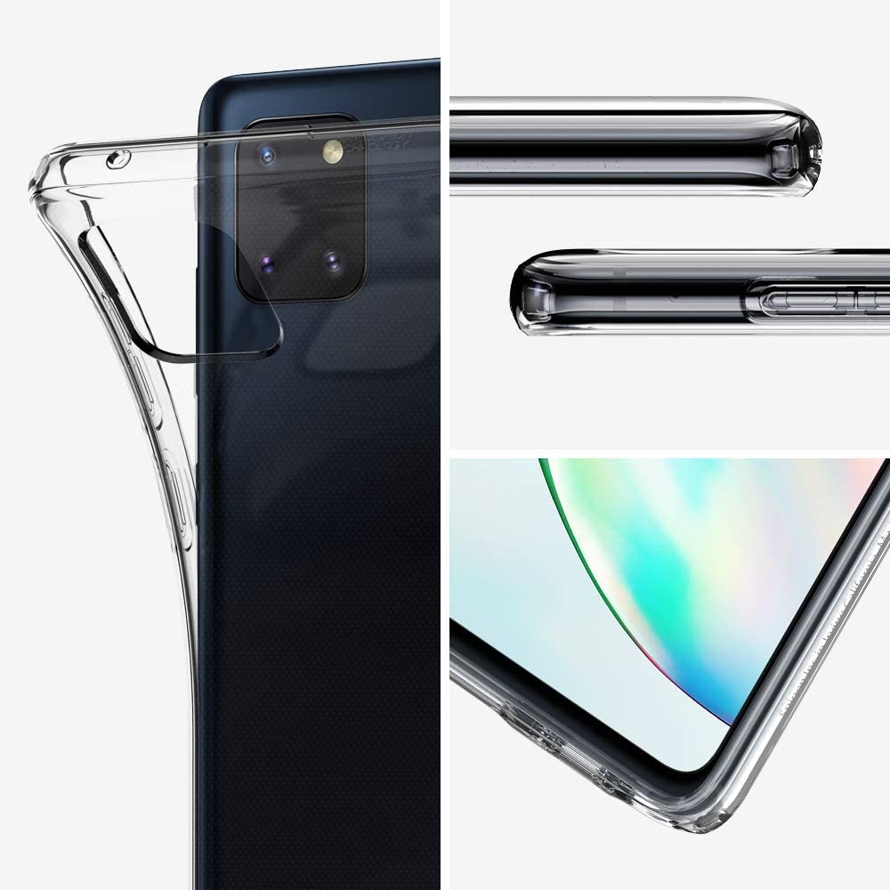 Ốp lưng chống sốc trong suốt cho Samsung Galaxy Note 10 Lite hiệu Likgus Crashproof giúp chống chịu mọi va đập