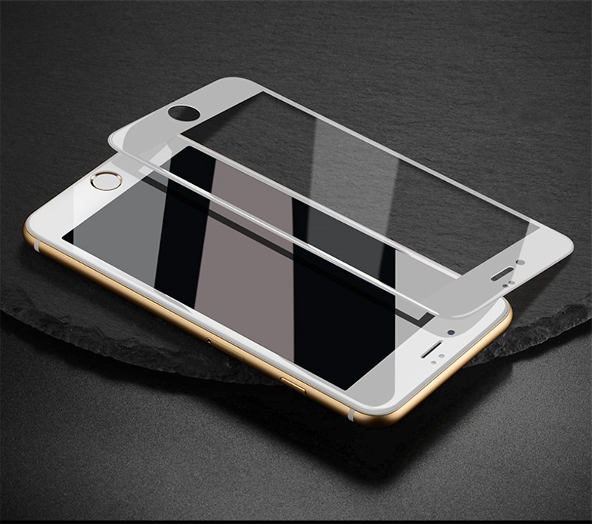 Miếng dán kính cường lực Full 10D cho iPhone SE 2020 - iPhone 7 - iPhone 8 - iPhone 7 Plus - 8 Plus - iPhone 6 - 6s - 6 Plus - 6s Plus hiệu Vmax