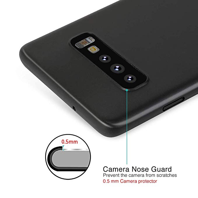 Ốp lưng nhám siêu mỏng 0.3mm cho Samsung Galaxy S10 - S10 Plus hiệu Memumi