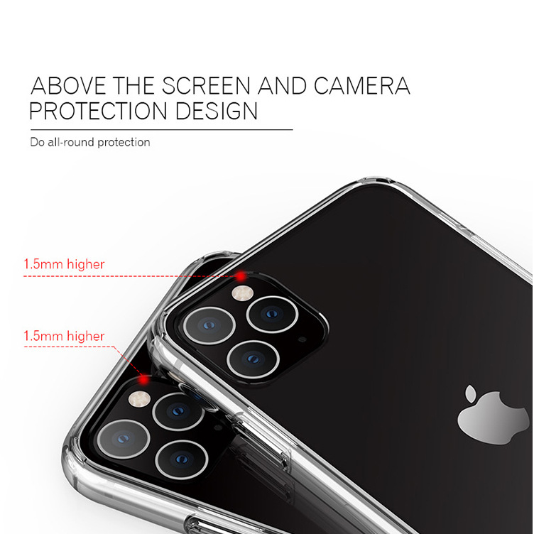 Ốp lưng chống sốc trong suốt cho iPhone 11 - 11 Pro - 11 Pro Max hiệu Likgus Crashproof