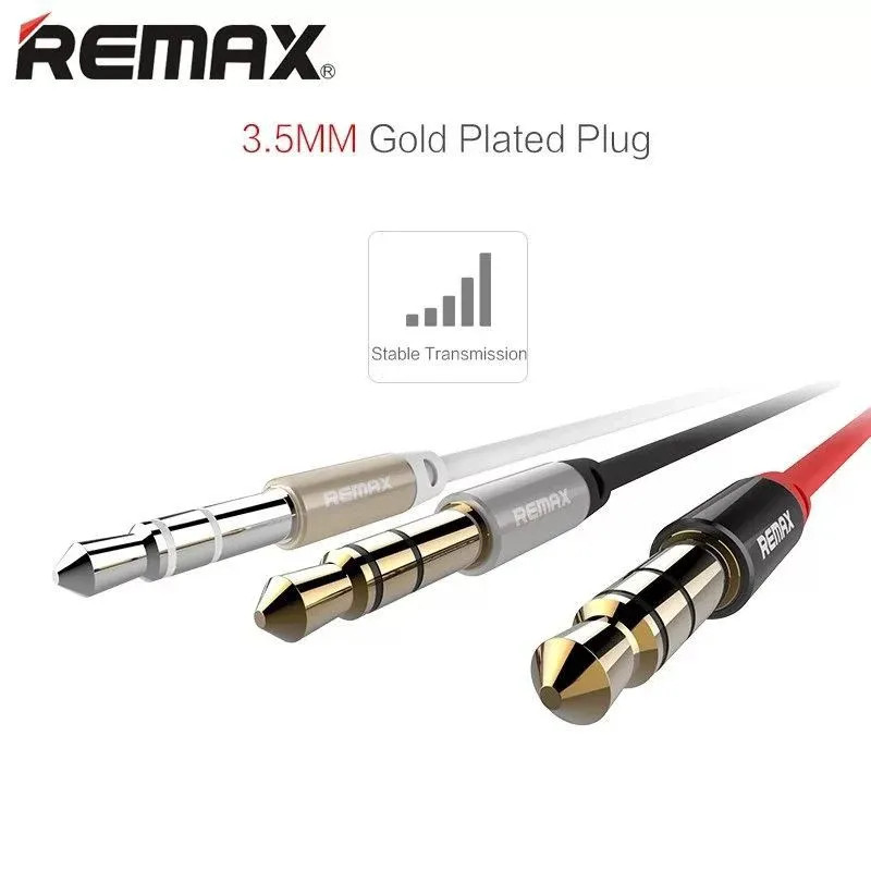 Dây cáp âm thanh Hifi AUX 3.5mm Audio hiệu Remax RL-L100 / Remax RL-L200