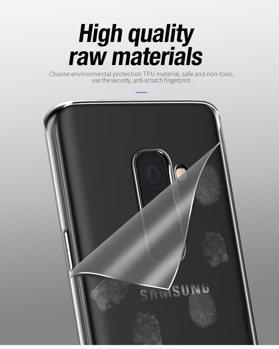 Ốp lưng dẻo silicon trong suốt cho Samsung Galaxy S9 hiệu Ultra Thin