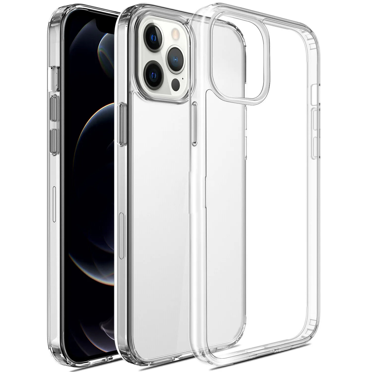 Ốp lưng chống sốc trong suốt cho iPhone 12 / 12 pro / 12 Pro Max hiệu X-Level Sparkling Series