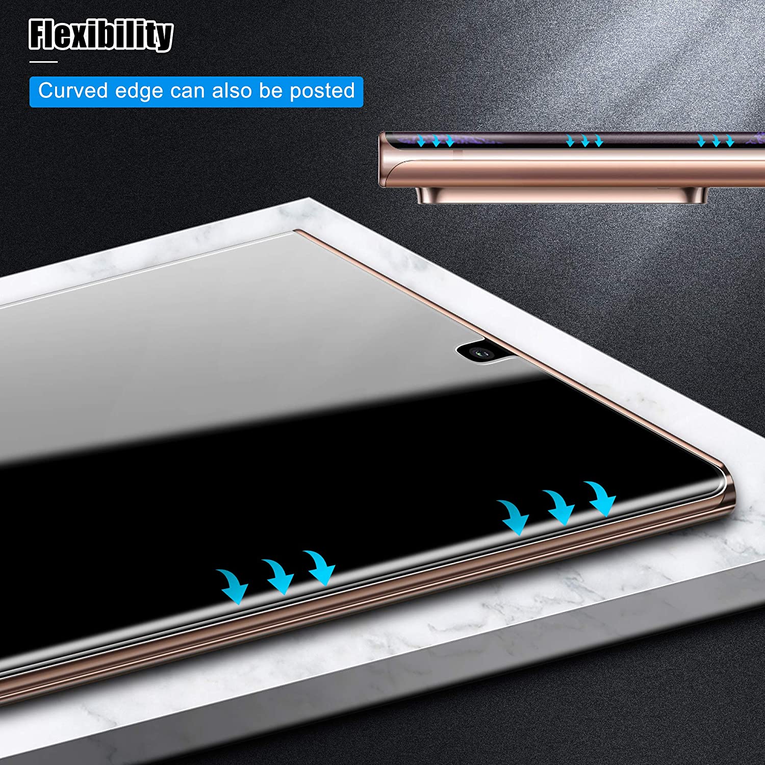 Miếng dán dẻo PPF chống trầy màn hình cho Samsung Galaxy Note 20 hiệu Vmax