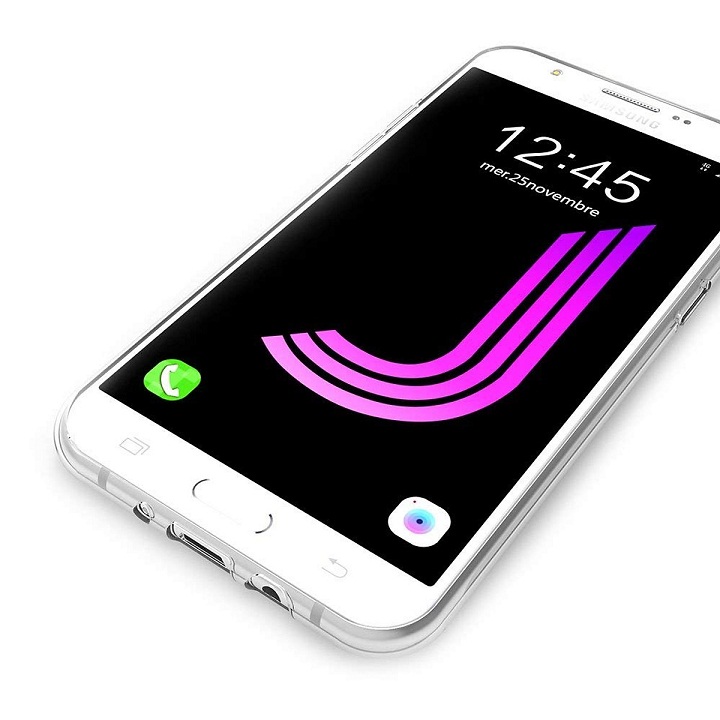 Ốp lưng dẻo silicon trong suốt cho Samsung Galaxy J7 2016 hiệu Ultra Thin
