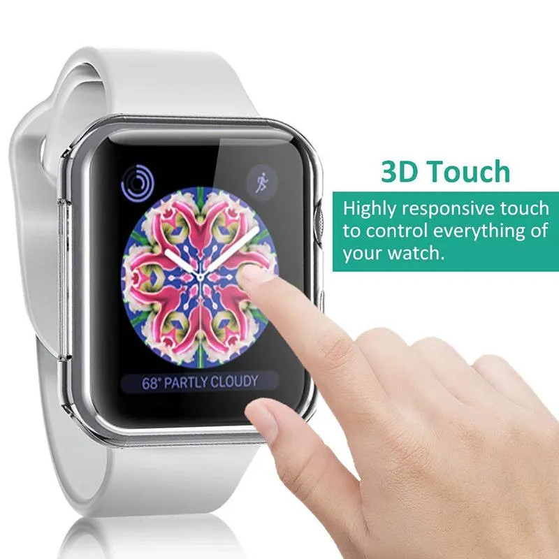 case ốp bảo vệ silicon cho Apple Watch 38mm chống va đập trầy xước