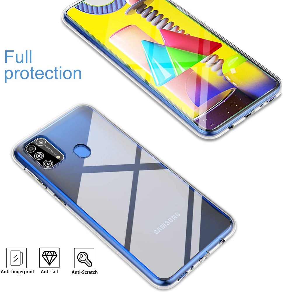 Ốp lưng dẻo silicon trong suốt cho Samsung Galaxy M31 hiệu Ultra Thin