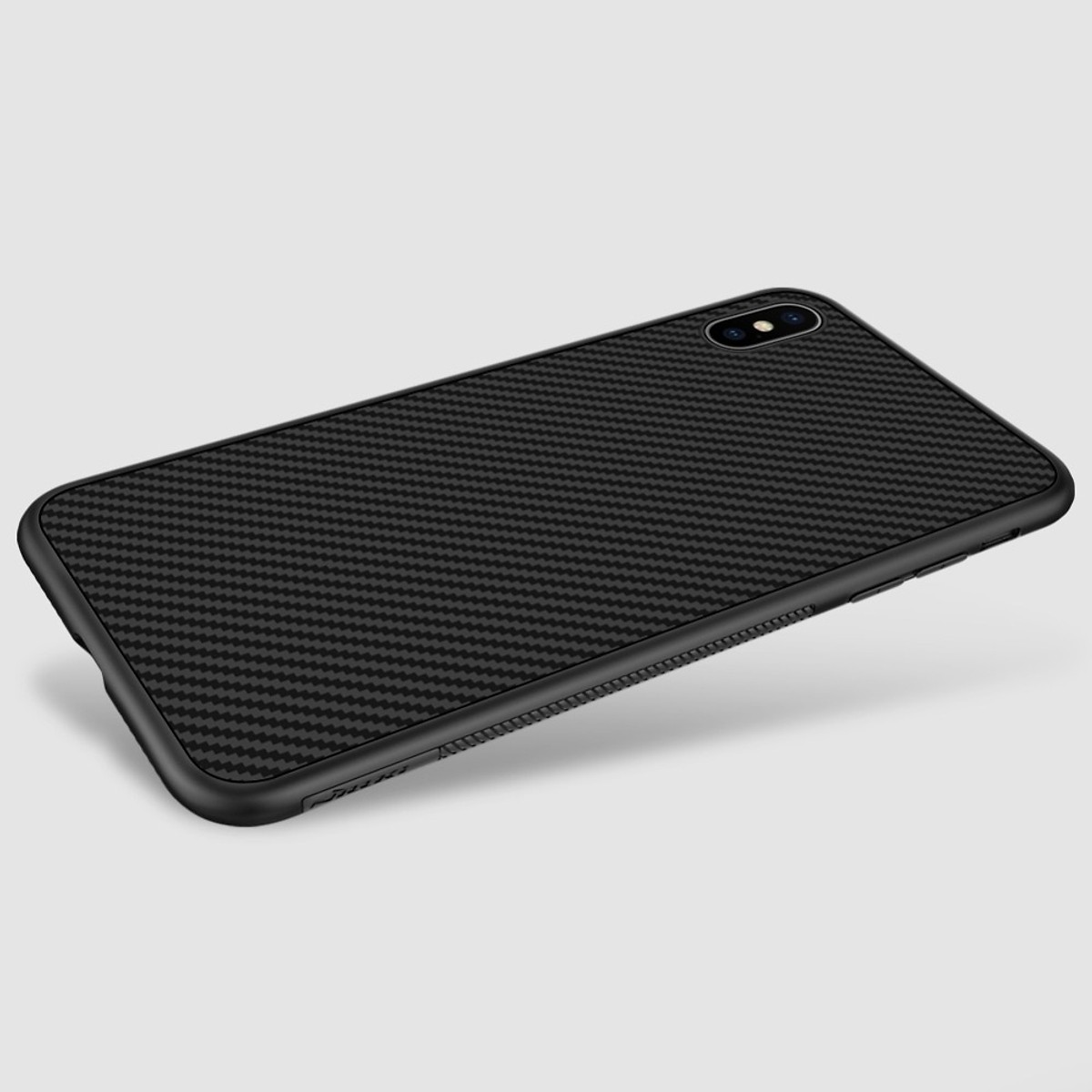 Ốp lưng chống sốc sợi Carbon cho iPhone X - Xs - Xs Max hiệu Nillkin