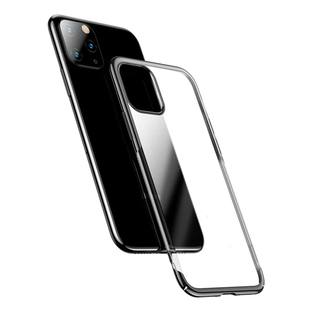 Ốp lưng viền màu mạ crom cho iPhone 11 - 11 Pro - 11 Pro Max Hiệu Baseus Glitter mỏng 0.6mm
