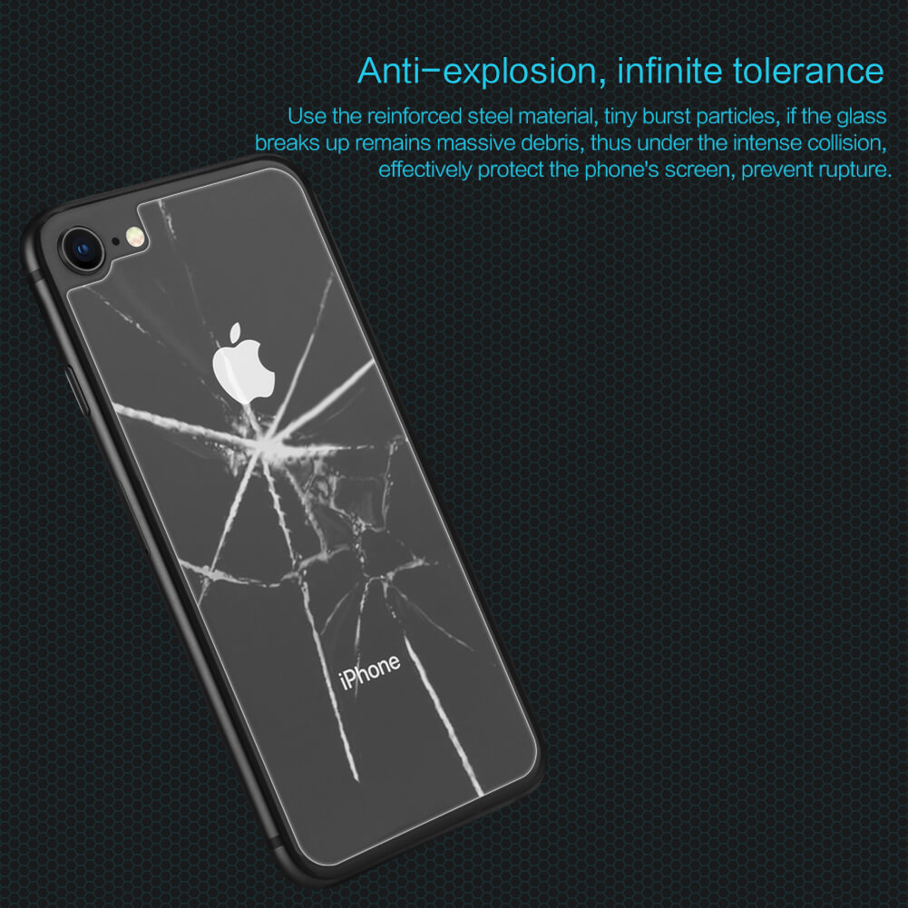 Miếng dán kinh cường lực mặt lưng cho iPhone SE 2020 b/ iPhone 7 / iPhone 8 hiệu Nillkin Amazing H (độ cứng 9H, mỏng 0.33mm, chống dầu, hạn chế vân tay)