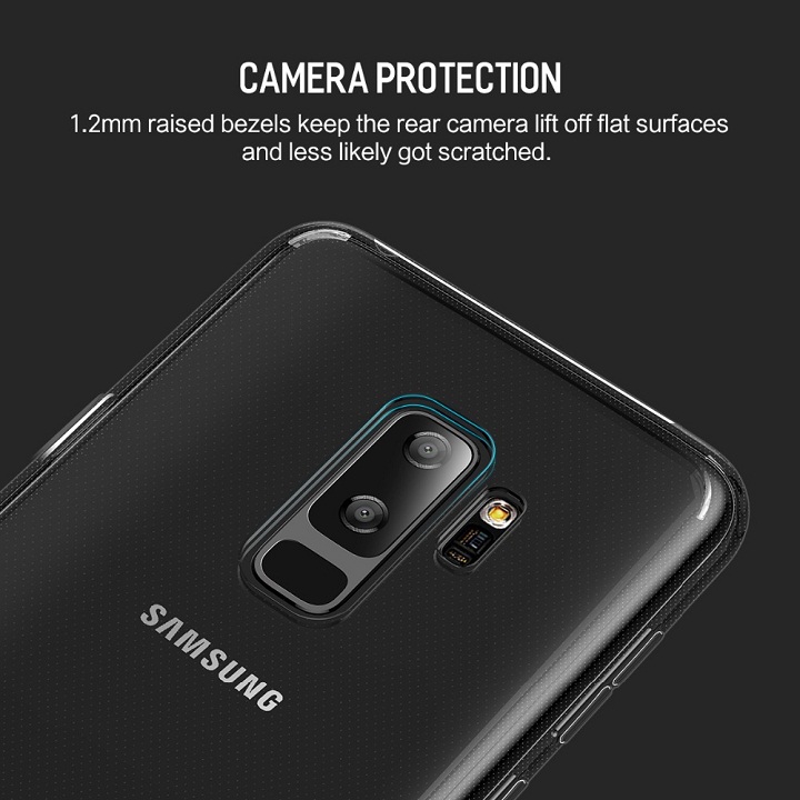 Ốp lưng dẻo silicon trong suốt cho Samsung Galaxy S9 Plus hiệu Ultra Thin