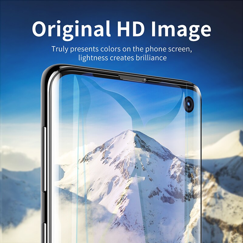Bộ 2 Miếng dán màn hình ppf Silicon Samsung Galaxy S10 - S10 Plus siêu mỏng 0.15mm hiệu Baseus Soft Screen