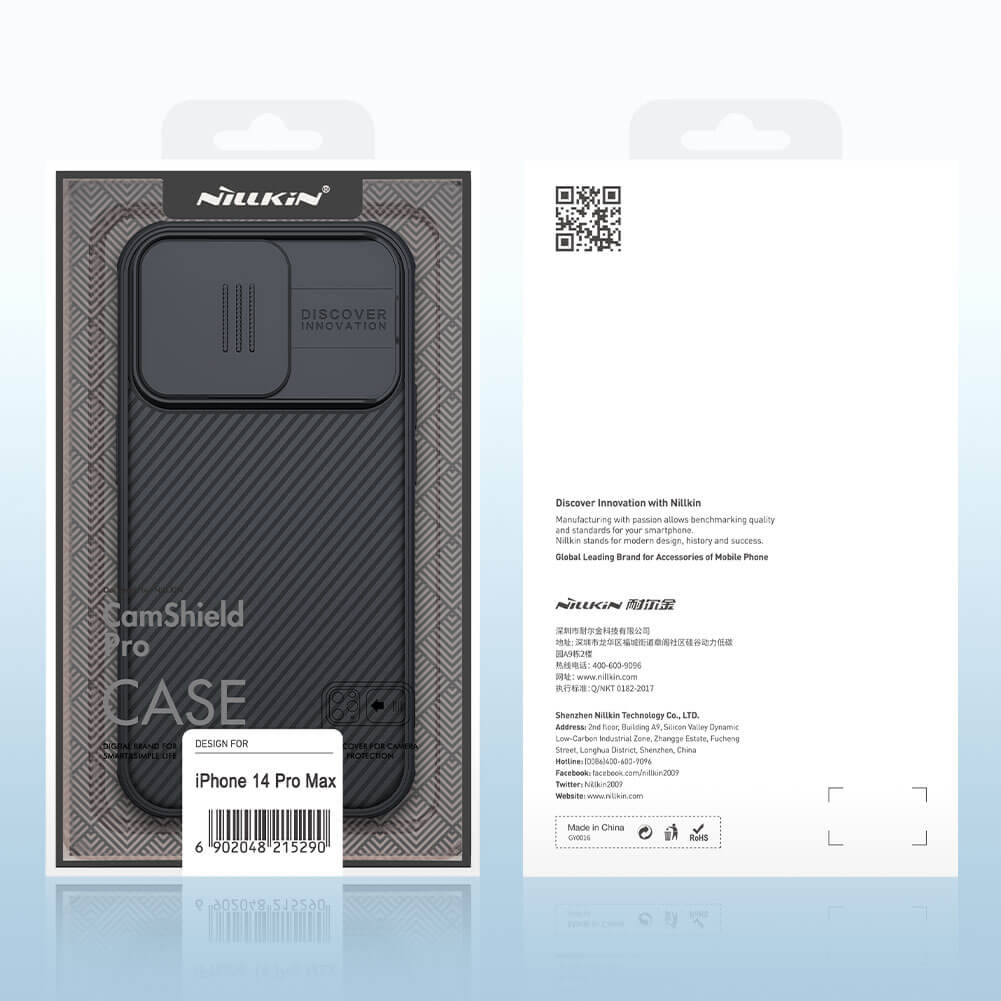 Ốp lưng chống sốc hỗ trợ sạc nhanh Magsafe cho iPhone 14 Pro Max (6.7 inch) bảo vệ Camera hiệu Nillkin Camshield Pro 