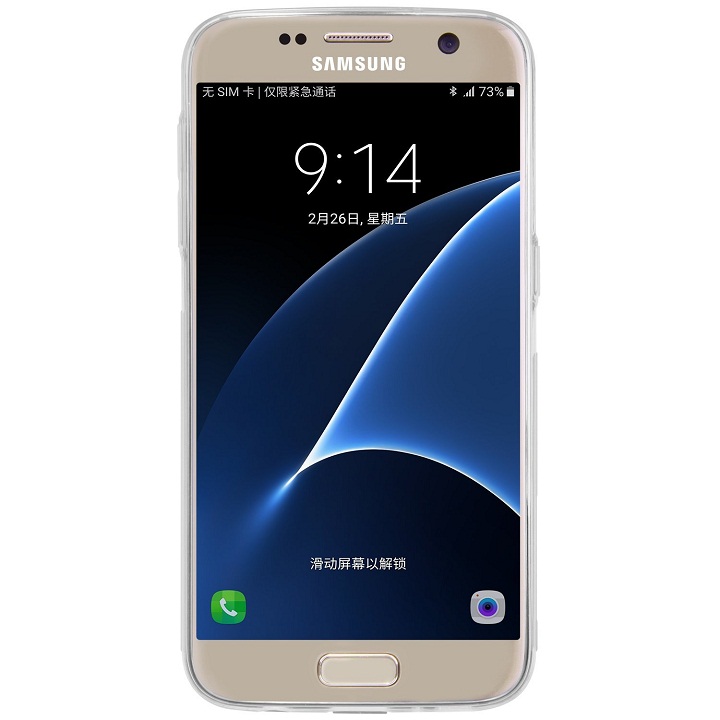 Ốp lưng dẻo silicon trong suốt cho Samsung Galaxy S7 hiệu Ultra Thin