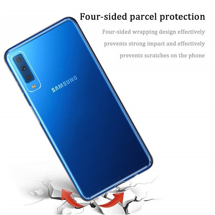 Ốp lưng silicon dẻo cho Samsung Galaxy A7 2018 hiệu Ultra Thin