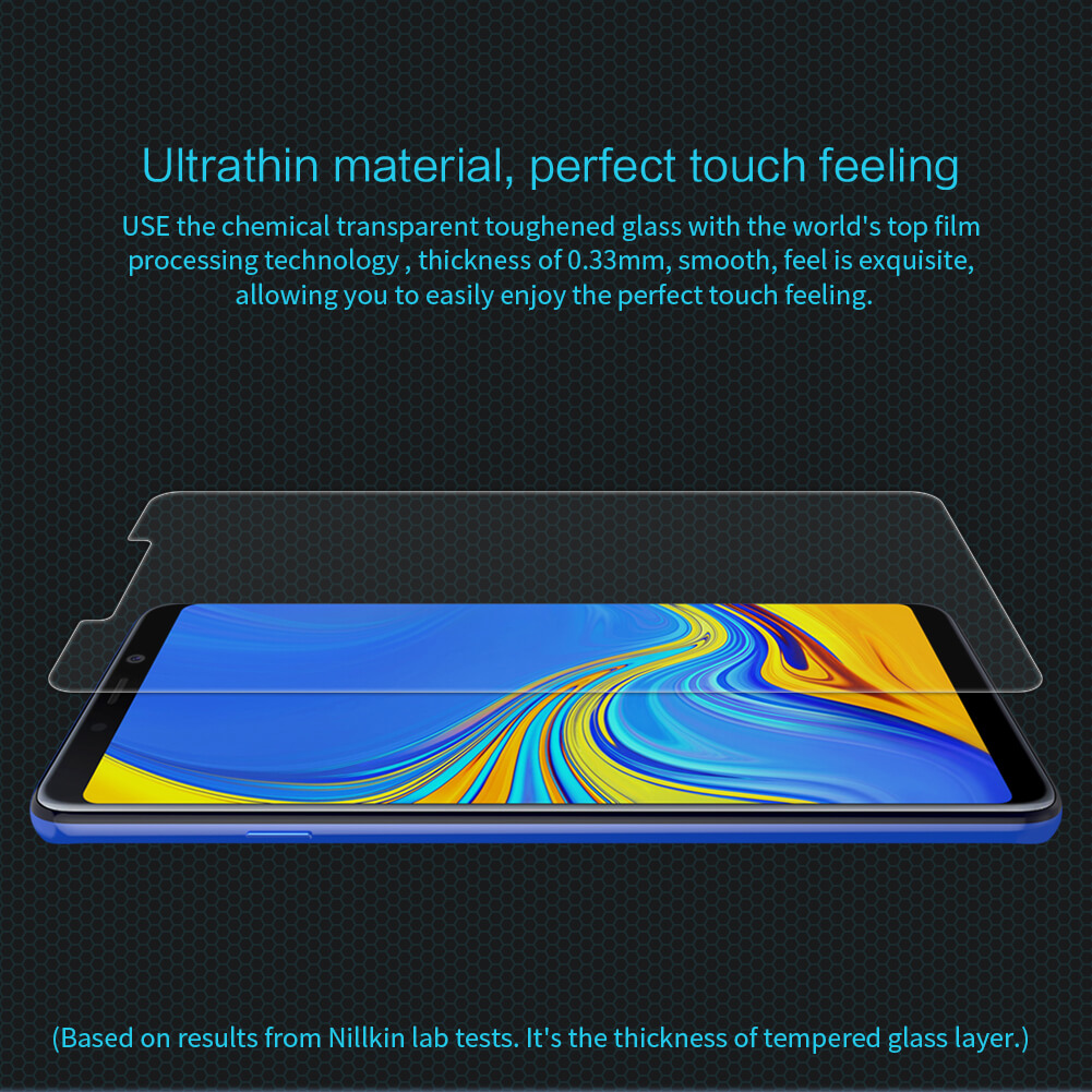 Miếng dán kính cường lực 9H cho Samsung Galaxy A9 2018 hiệu Nillkin