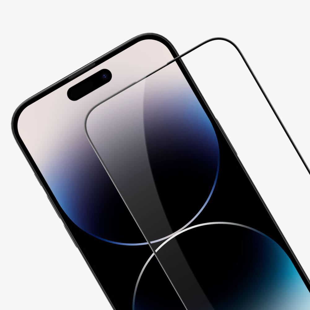 Miếng dán cường lực full màn hình 3D iPhone 14 Pro Max (6.7 inch) hiệu Nillkin Amazing CP+ Pro