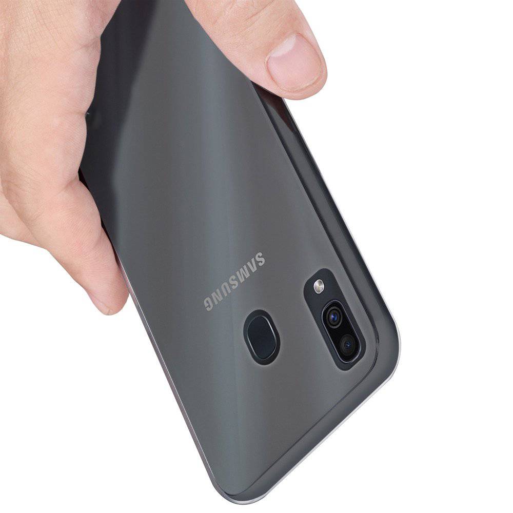 Ốp lưng dẻo silicon trong suốt cho Samsung Galaxy A20 - A30 hiệu Ultra Thin