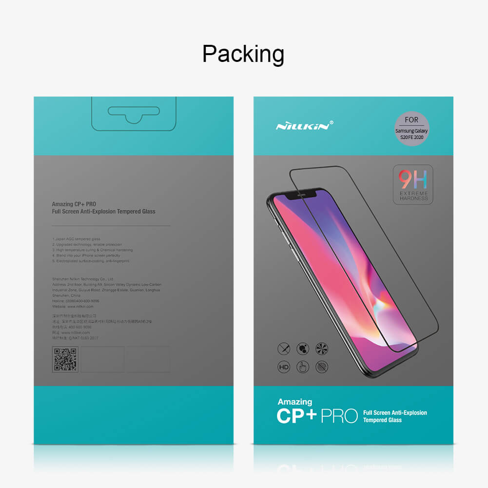 Nillkin Amazing CP+ Pro tempered glass screen protector for Apple IPHONE X - XS - XR - XS MAX - IPHONE 11 - 11 PRO - 11 PRO MAX
