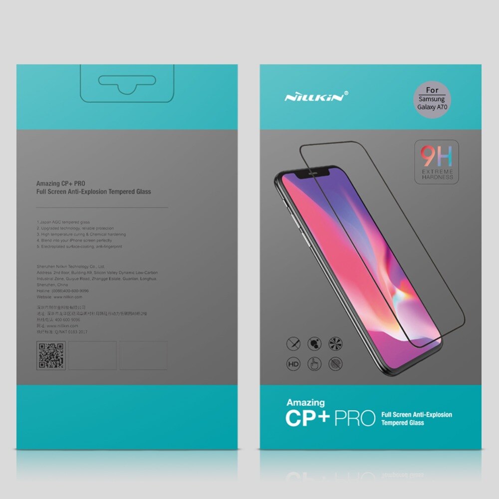 Nillkin Amazing CP+ Pro tempered glass screen protector for Samsung Galaxy A70