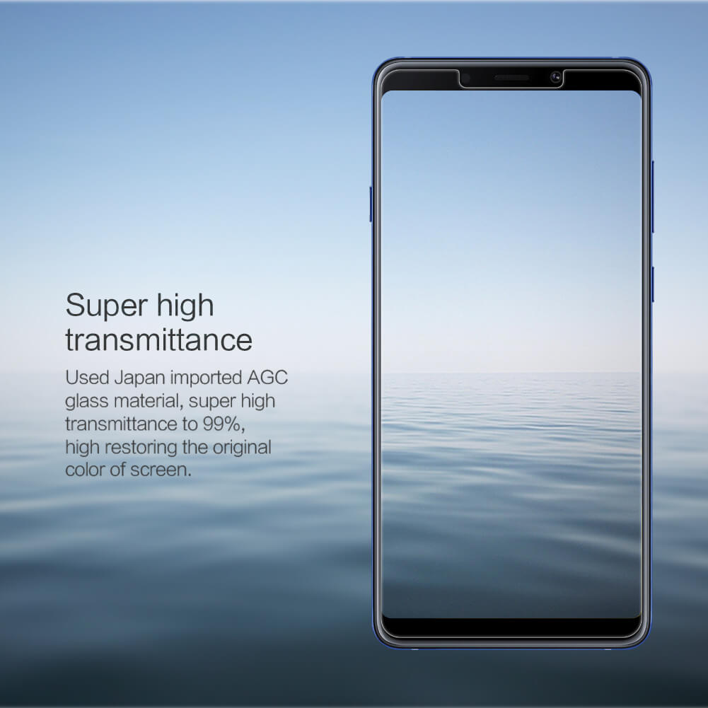 Miếng dán kính cường lực 9H cho Samsung Galaxy A9 2018 hiệu Nillkin