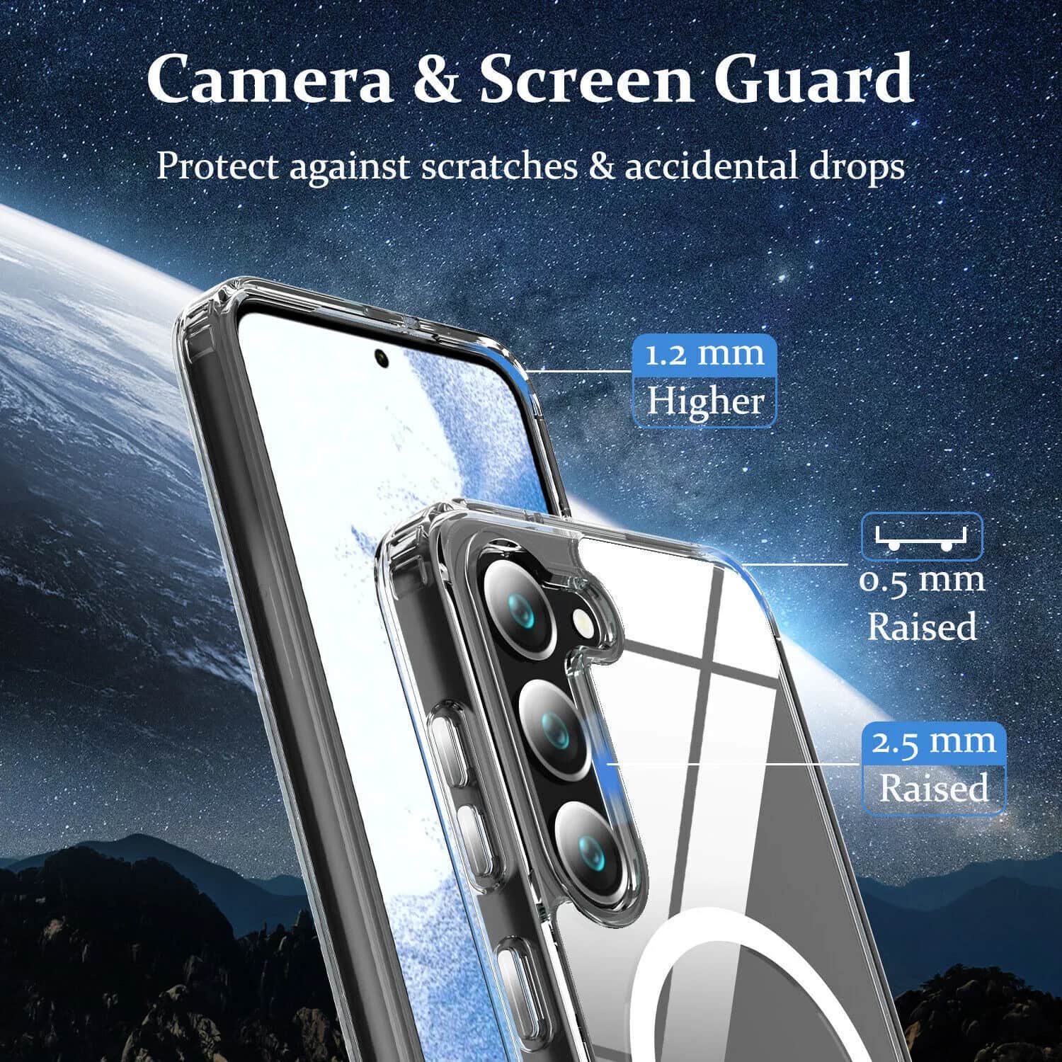 Ốp lưng chống sốc trong suốt hỗ trợ sạc Magsafe cho Samsung Galaxy S23 / Galaxy S23+ / S23 Plus / Galaxy S23 Ultra hiệu HOTCASE Magsafe Magetic Case