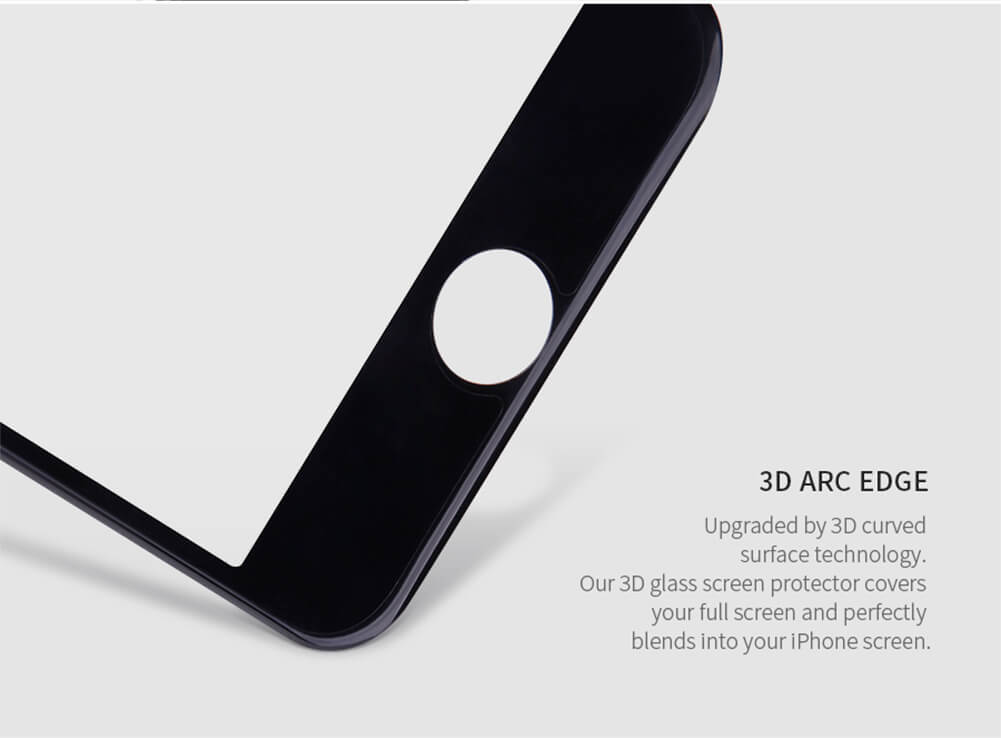 Miếng dán kính cường lực full 3D cho iPhone SE 2020 / iPhone 7 / iPhone 8 hiệu Nillkin AP+ Pro
