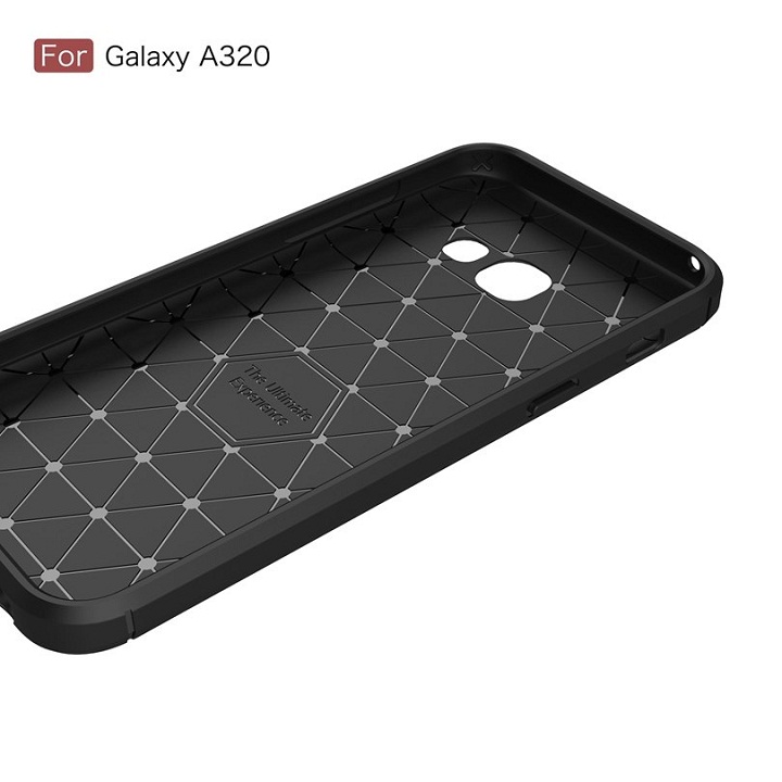 Ốp lưng chống sốc vân kim loại cho Samsung Galaxy A3 2017 hiệu Likgus