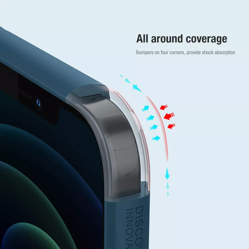 Ốp lưng iPhone 13 Pro Max chống sốc mặt lưng nhám hiệu Nillkin Super Frosted Shield Pro
