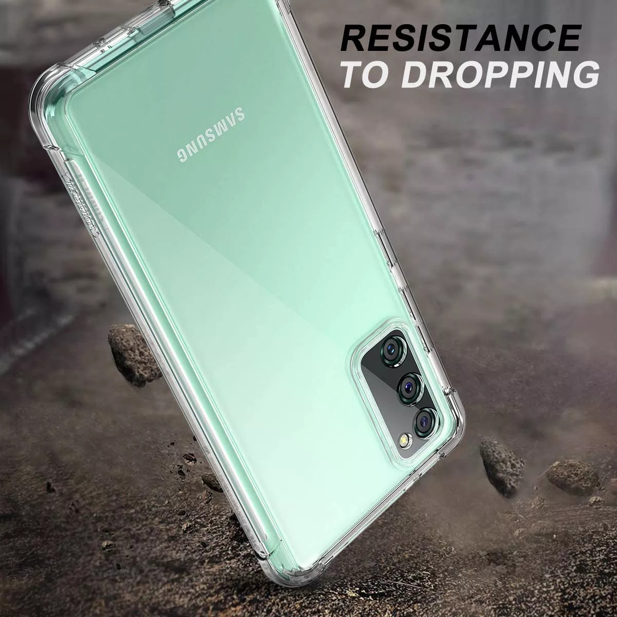 Ốp lưng chống sốc trong suốt cho Samsung Galaxy S20 FE hiệu Likgus Crashproof