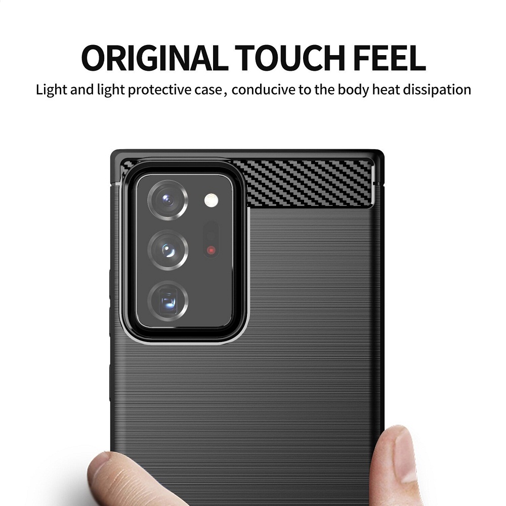 Ốp lưng chống sốc vân kim loại cho Samsung Galaxy Note 20 Ultra hiệu Likgus